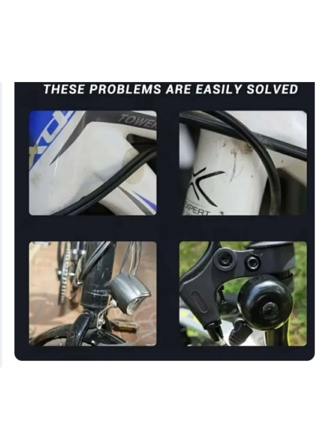 ويليام وير شمع معالج للعناية بالدراجات يعيد اللمعان، ويصلح الخدوش، ويحمي من الأوساخ للدراجات الجبلية ودراجات الطرق 80 غرام - Image 5